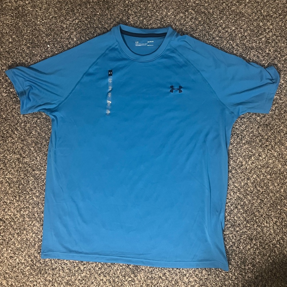 Under Armour Blue Athletic T-Shirt